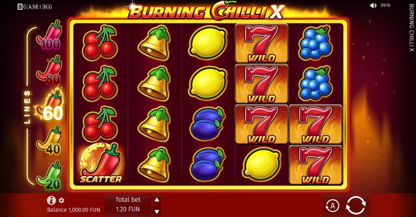 R2PBet Burning Chilli X Slot