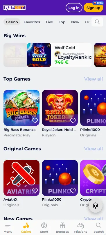 R2PBet App